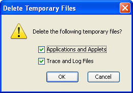 Delete Temporary Files